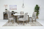 BRIGHTON4:Brighton Dining Table & 4 Chairs, Styled