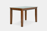 668415568:Napa Counter Height Dining Table & 4 Stools & Bench, Angled