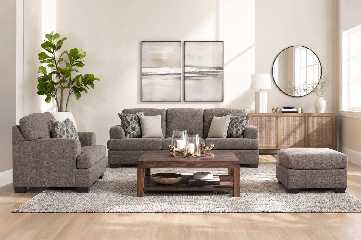319890615:Stonemeade Queen Sleeper Sofa, Styled