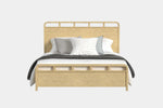 EMBER0105:Emberly Panel Bed, Front