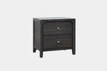 EASTON103:Easton Upholstered Bed & Dresser & Mirror & Nightstand, Angled