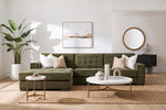AUSTEN000:AUSTEN000:Austen Sofa Chaise Sectional Left Facing,Styled