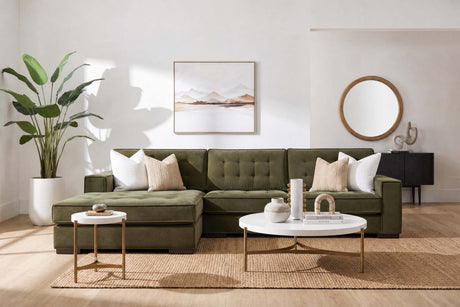 AUSTEN000:AUSTEN000:Austen Sofa Chaise Sectional Left Facing,Styled