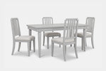 WILLOWD00:Willowbrook Dining Table & 4 Chairs, Angled