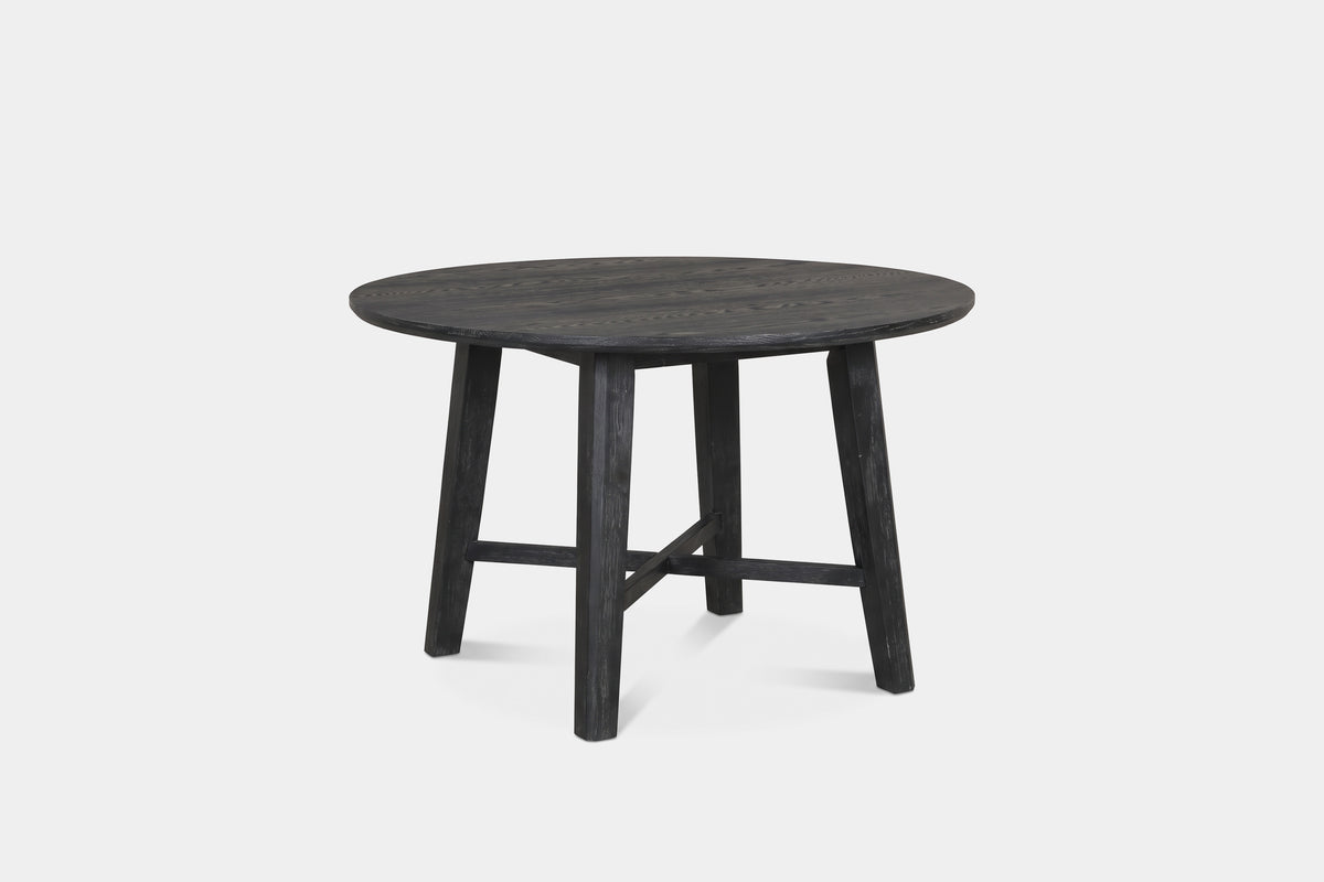 463577339:Sable Crest Round Dining Table & 4 Chairs, Angled