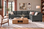 LUCYCHR01:Lucy Tux Sofa Sectional, Styled