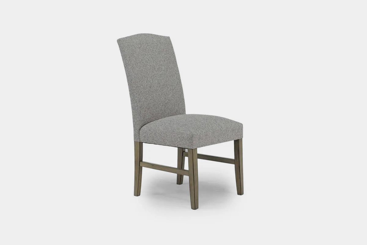 BRIGHTON4:Brighton Dining Table & 4 Chairs, SideAngled