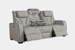 040365636:Blitz Reclining Sofa, ReclinedAngled