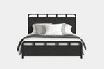 EMBER0005:Emberly Panel Bed, Front
