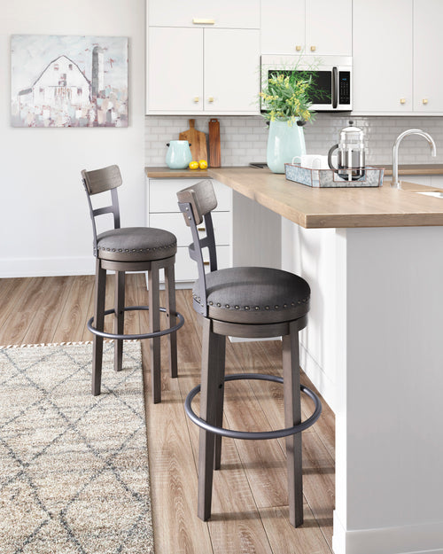 517742418:Caitbrook Barstool, Styled