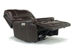 875702791:Oslo 3 Power Recliner in Dark Brown Leather, Image 5