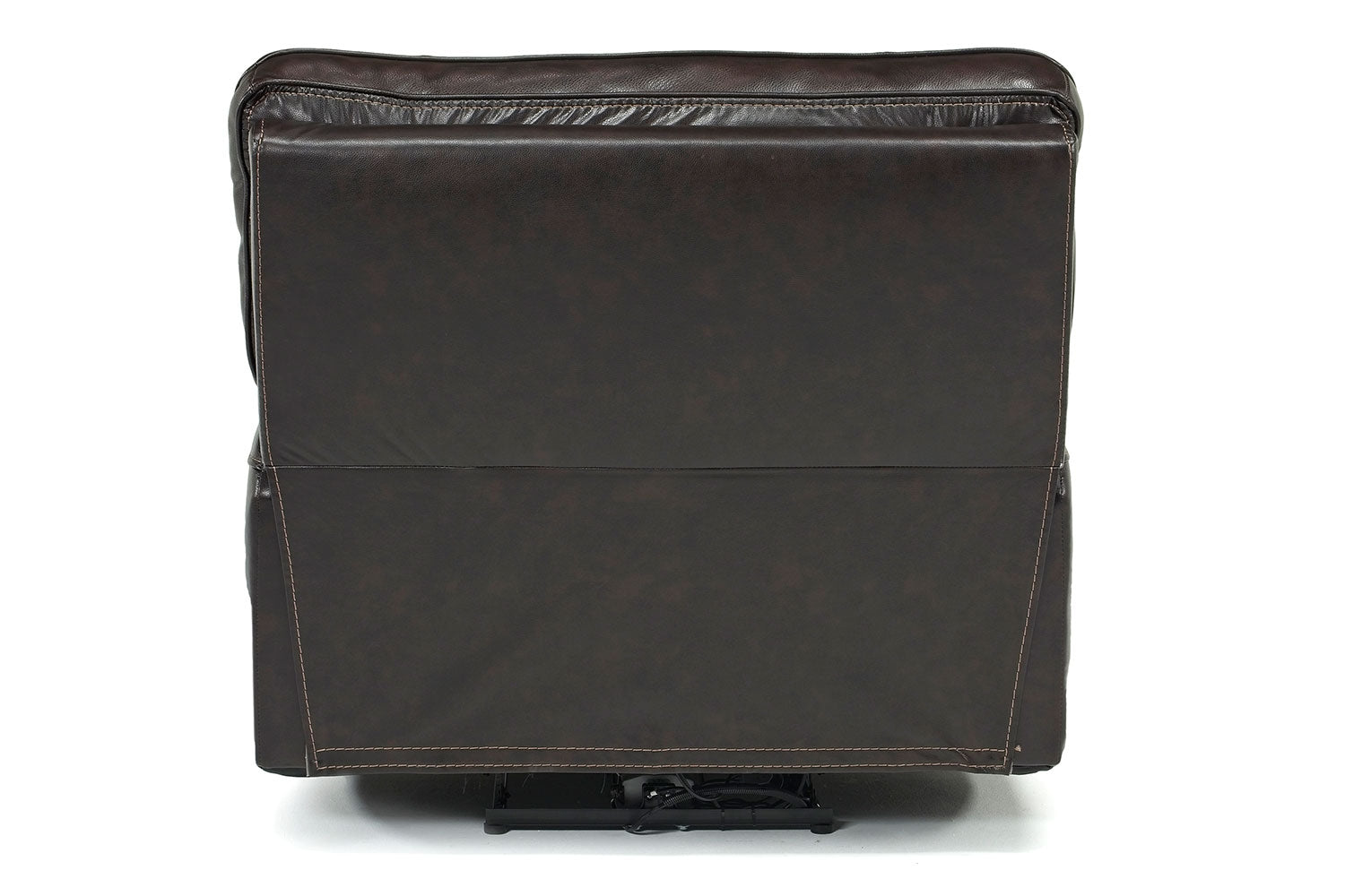 875702791:Oslo 3 Power Recliner in Dark Brown Leather, Image 4