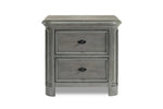 445789468:Costa Del Sol USB Nightstand in Gray, Image 2