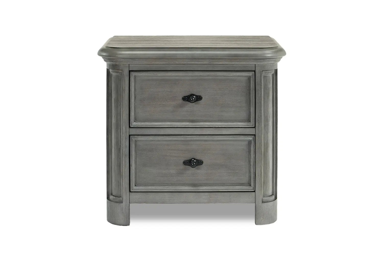 445789468:Costa Del Sol USB Nightstand in Gray, Image 2