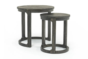 665976747:Boswell Nesting End Tables in Inkwell, Set of 2, Image 1