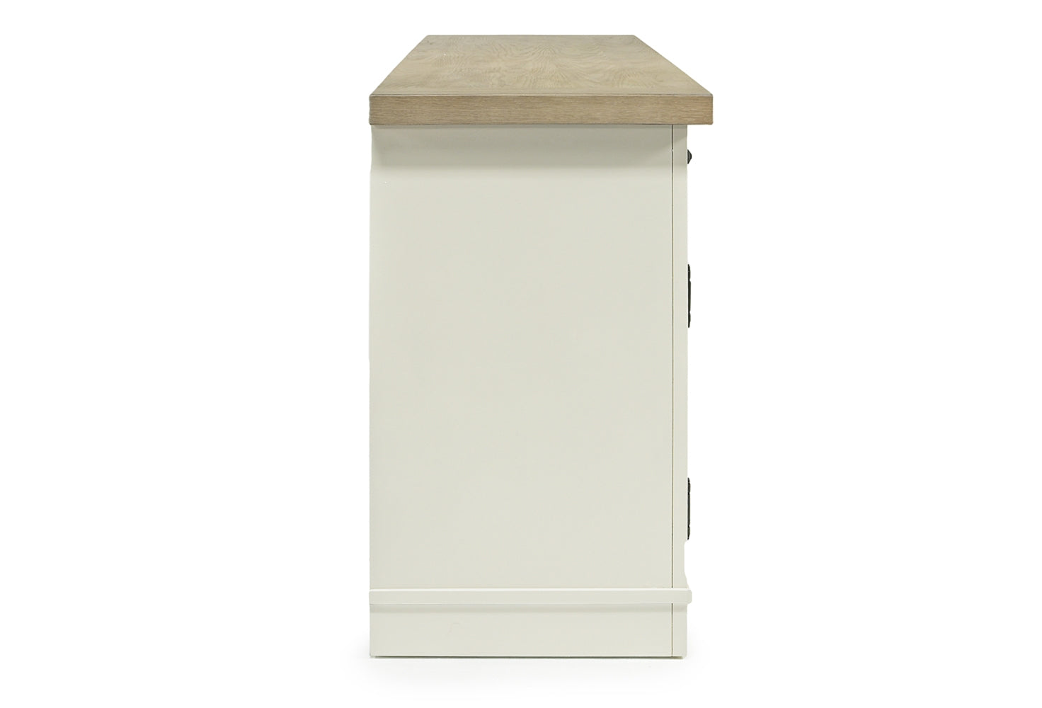 652872075:Americana Media Console in White, 92 Inch, Image 3