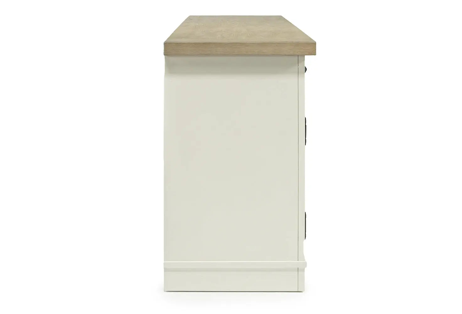 652872075:Americana Media Console in White, 92 Inch, Image 3