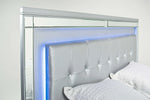 711944840:Valentino Panel Bed in Silver, Eastern King, Image 4