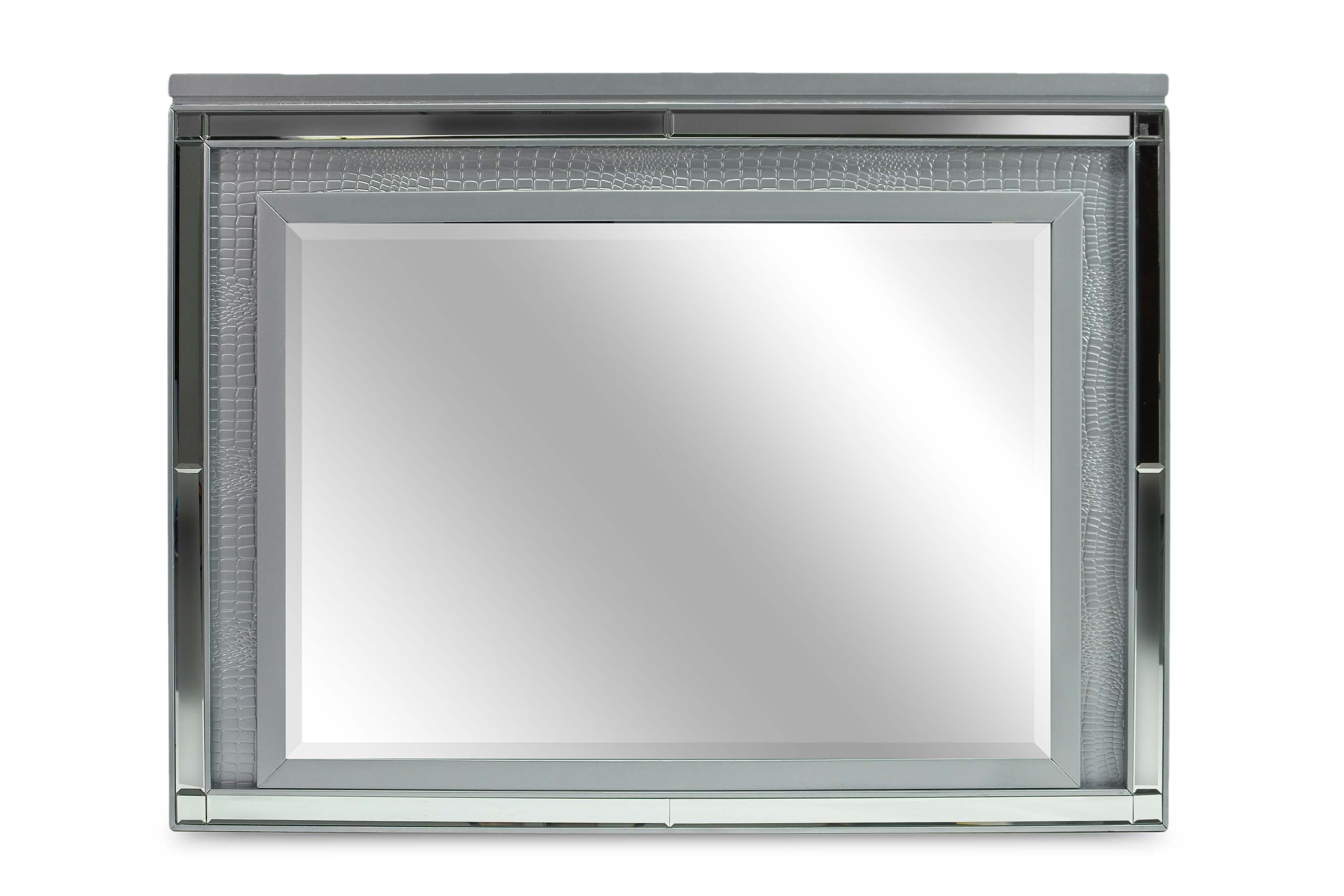 524125437:Valentino Mirror in Silver, Image 1
