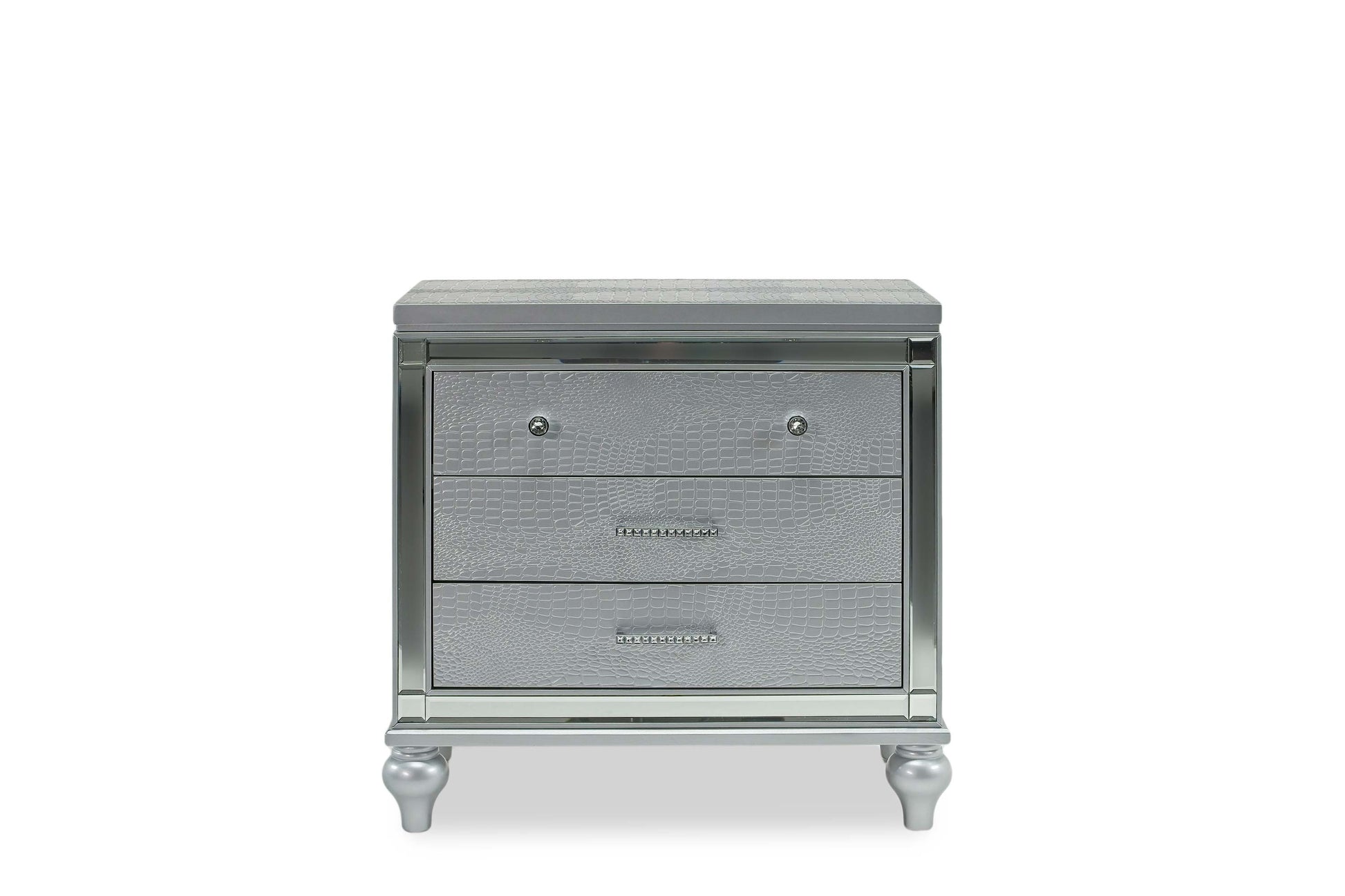 606374871:Valentino Nightstand in Silver, Image 2