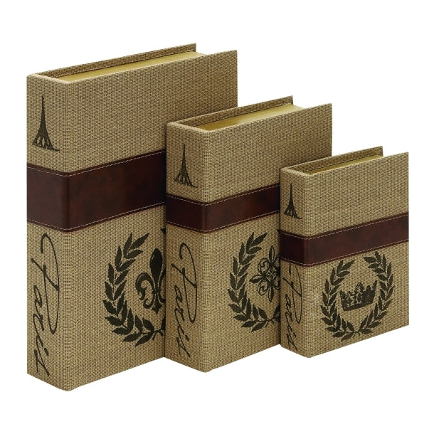418573712:paris_burlap_book_box_set_of_3, Image 1