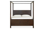 834519285:Pine Hill Canopy Bed in Brown, California King, Image 3