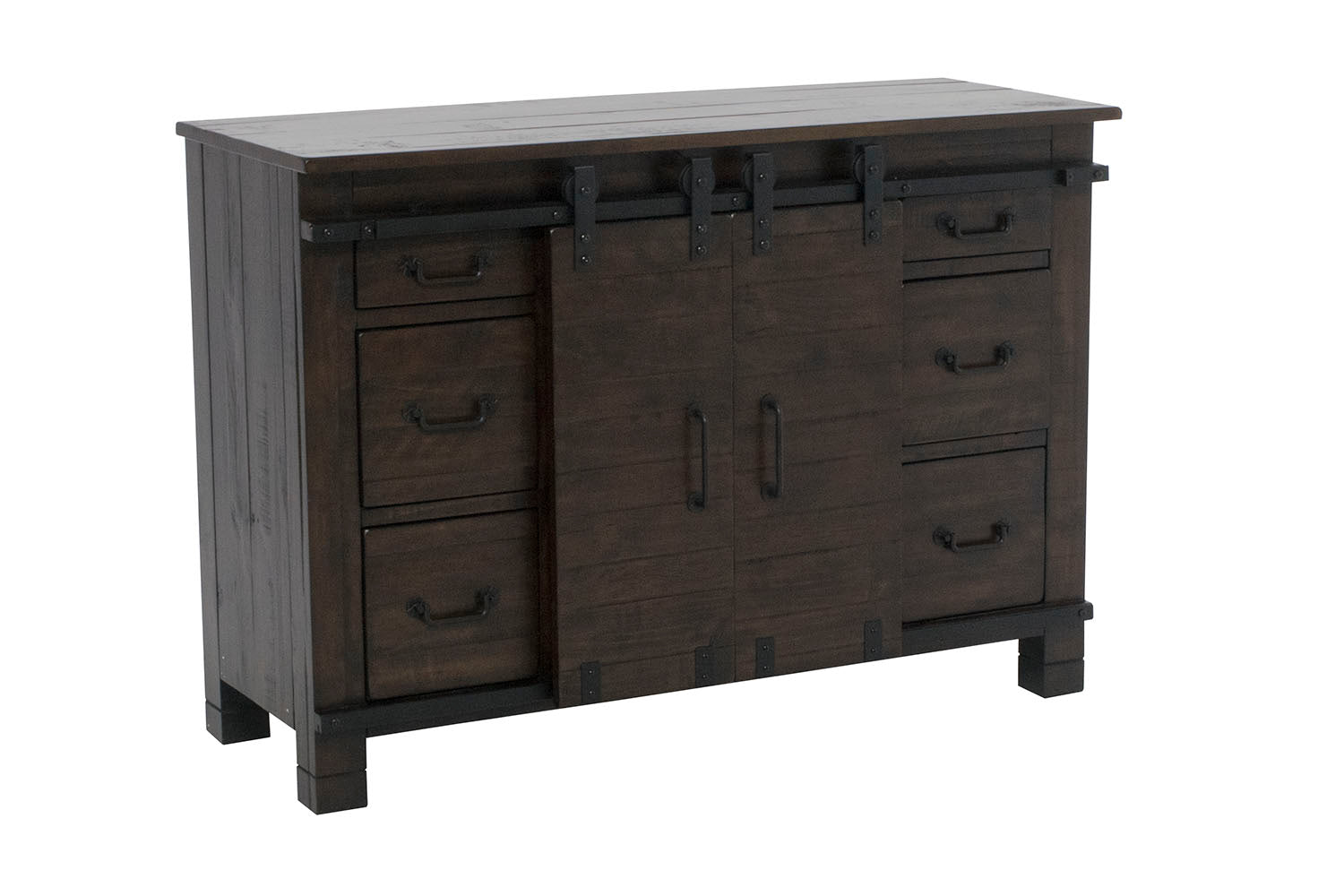 809471296:Pine Hill Media Chest in Brown, Image 1