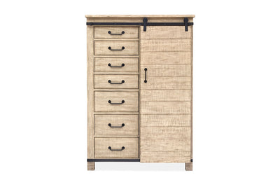 055816801:Pine Hill 7 Drawer Chest in Oat, Image 2