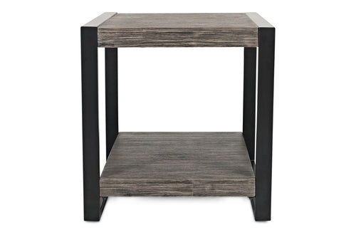765751556:Pinnacle End Table in Gray, Image 1