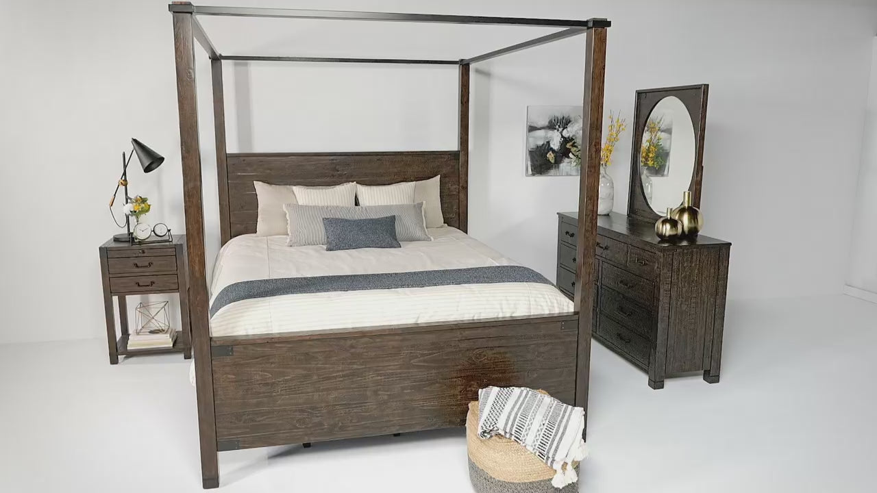 834519285:Pine Hill Canopy Bed, Video
