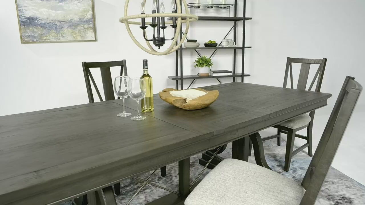 Load video: 100789113:Bay Creek Dining Table &amp; 4 Chairs, Video