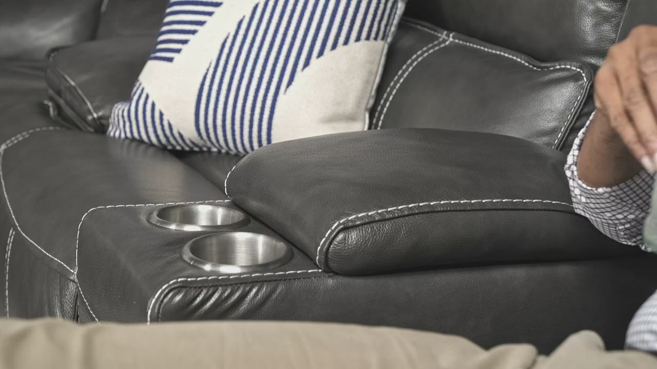 Sofia 3 Piece 3 Power Sectional | Sectionals | Living Room