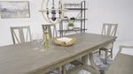 837927699:Bay Creek Dining Table & 4 Chairs & Bench, Video