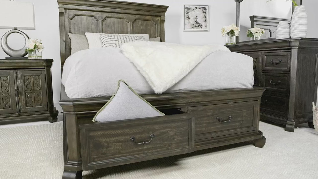 418308188:Bellamy Panel Bed, Video