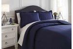 892742790:Raleda Coverlet in Navy, Eastern King, Image 2