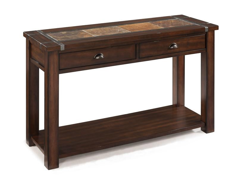 736261314:Roanoke Sofa Table in Brown, Image 1