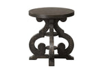 599460271:Stone End Table in Charcoal, Image 2