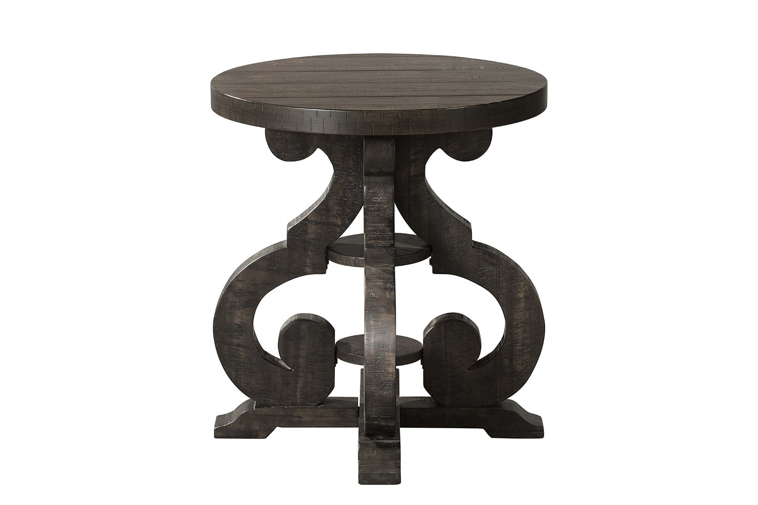 599460271:Stone End Table in Charcoal, Image 2