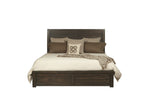 608628612:Ruff Hewn Panel Bed in Brown, Queen, Image 2