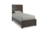 724849974:Ruff Hewn Panel Bed in Brown, Twin, Image 1