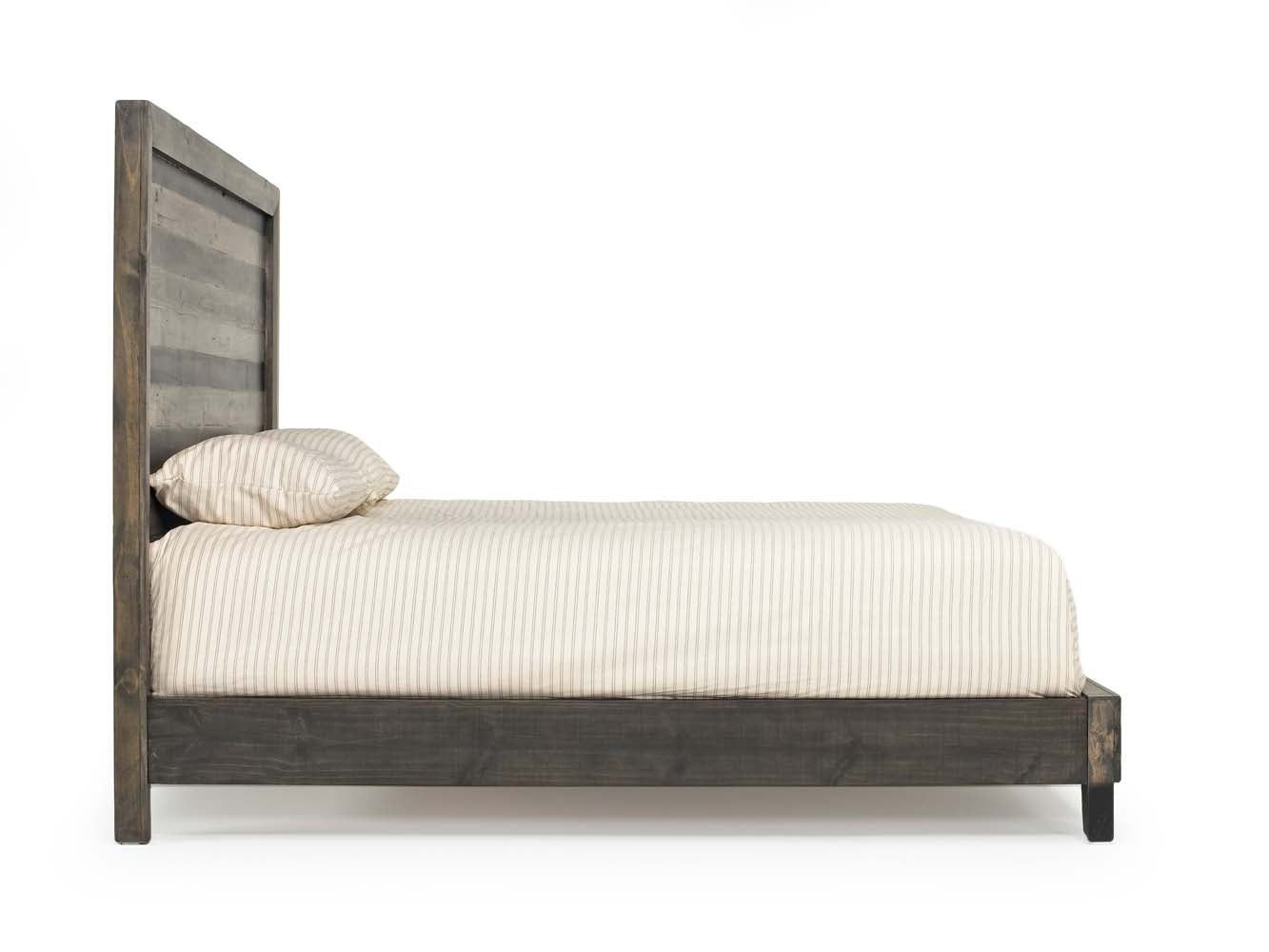 SALIDAG01:Salida Panel Bed in Gray, Queen, Image 3