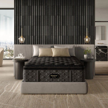 080670438:Simmons Beautyrest Black Series 3 Pillow Top Mattress, Styled