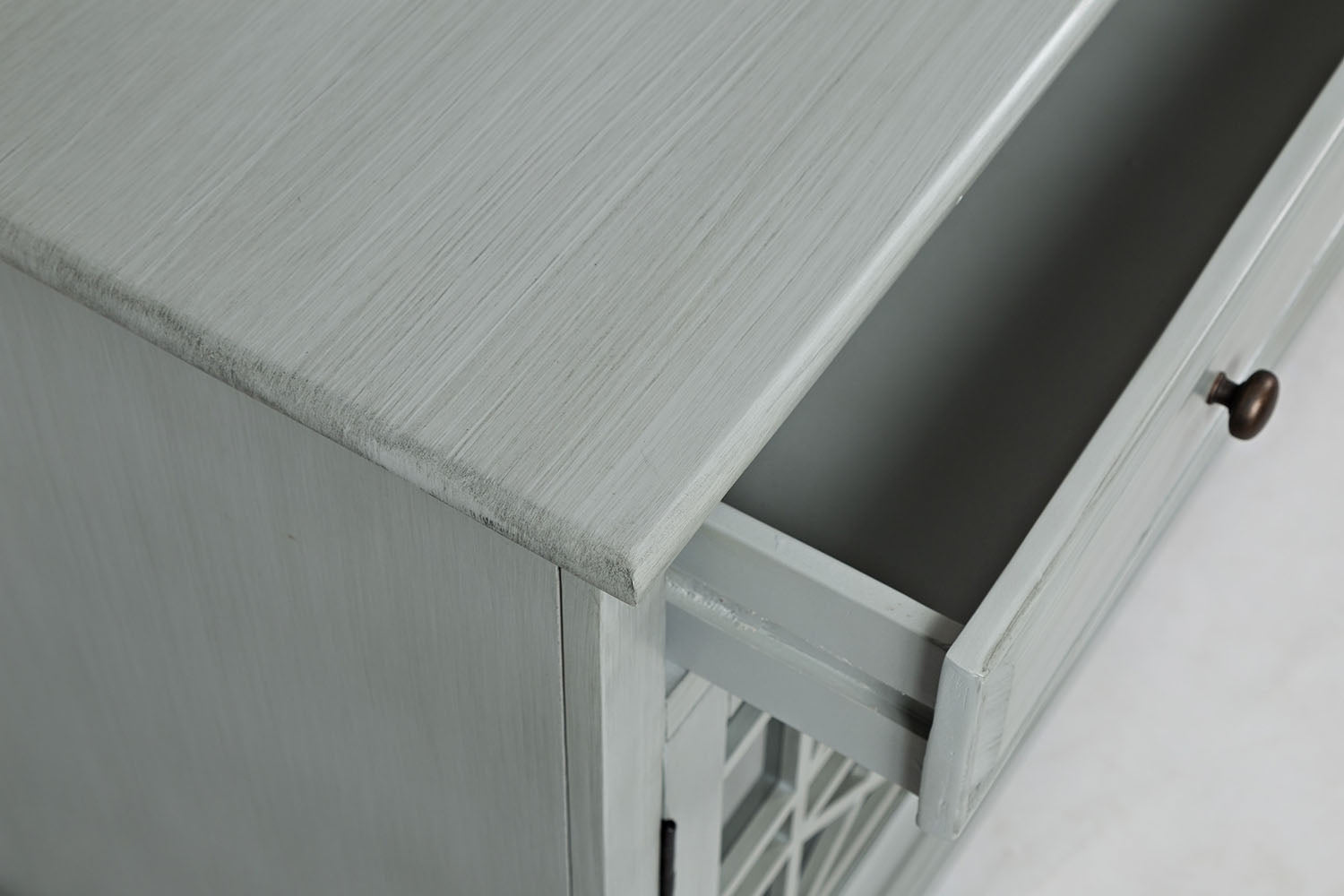 362705125:Skyy Media Console in Gray, 32 Inch, Image 6