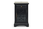317865903:Skyy Chairside Table in Black, Image 2