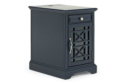 281580787:Skyy Chairside Table in Navy, Image 1