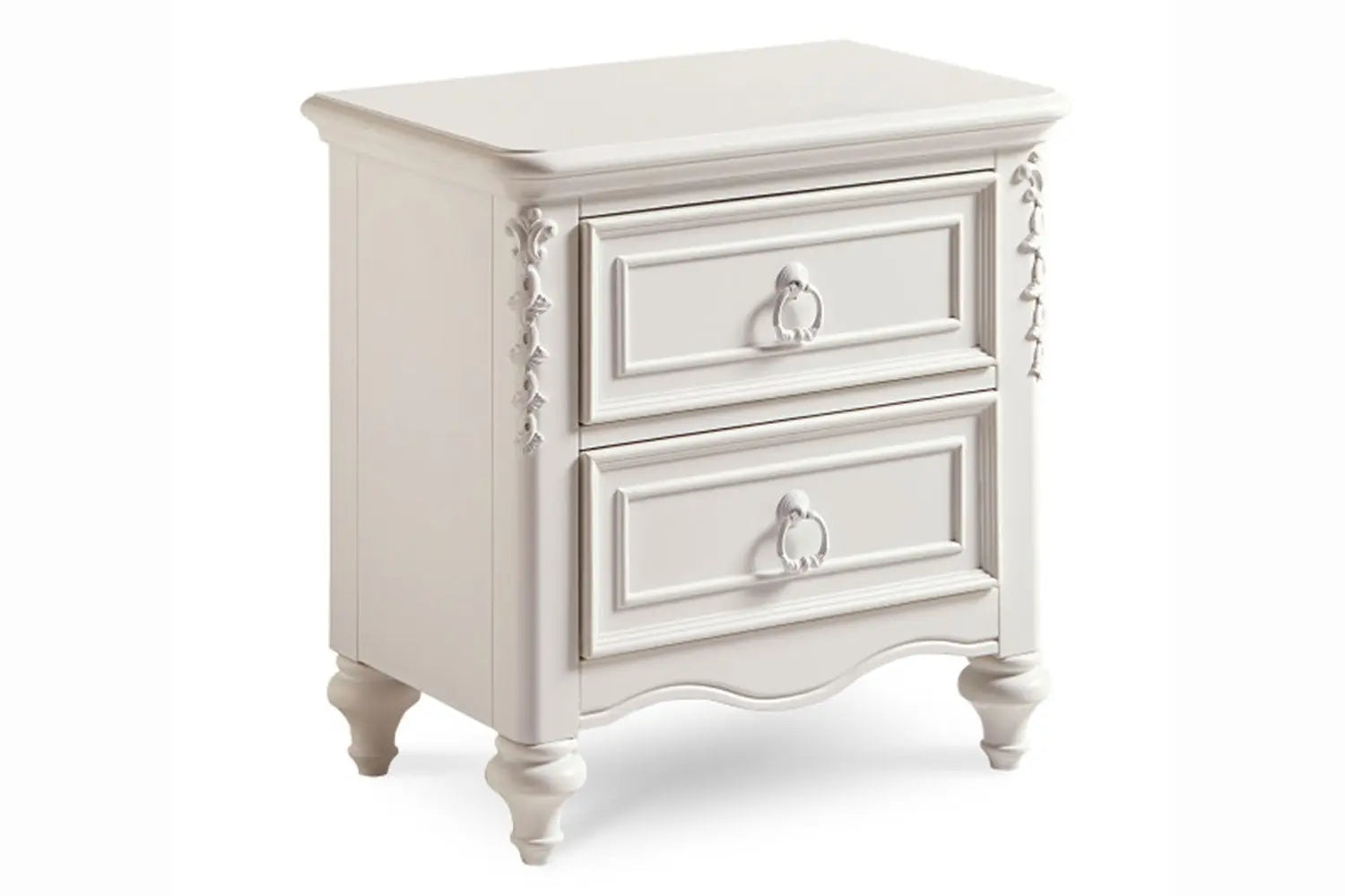 644258361:Sweetheart Nightstand in White, Image 1