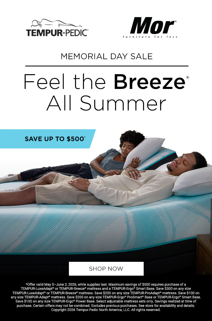 Tempur-Pedic Mattresses | Ultimate Comfort & Support | Mor Furniture
