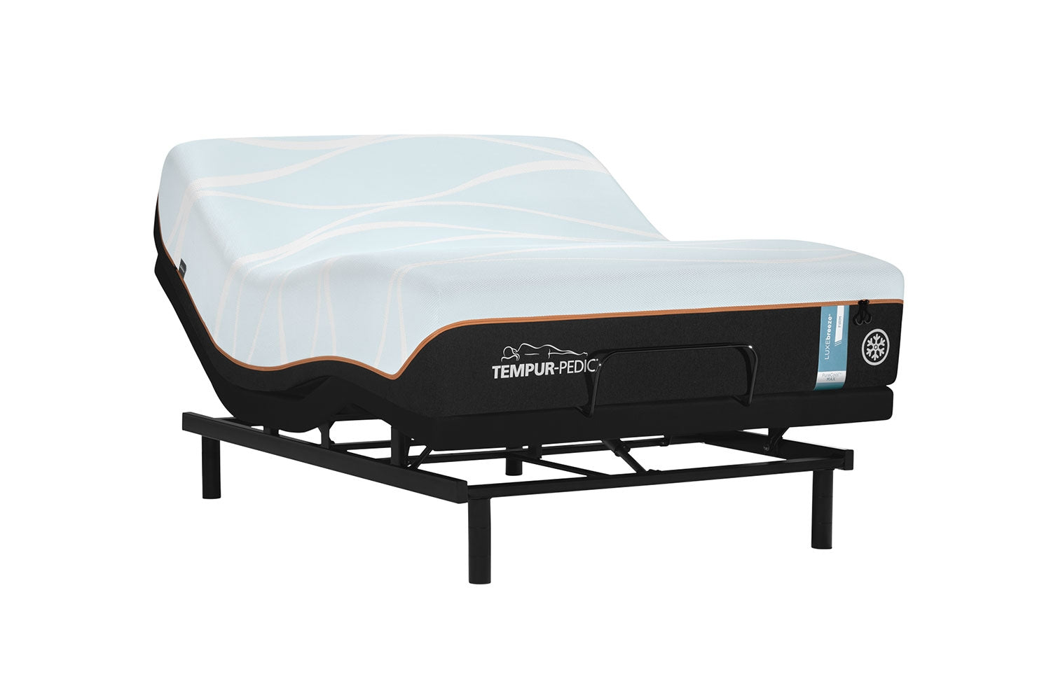 195224462:Tempur-Pedic Luxe Breeze Firm Mattress, Queen, Firm, Image 5