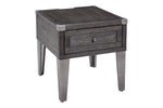 632865710:Todoe End Table in Gray, Image 1