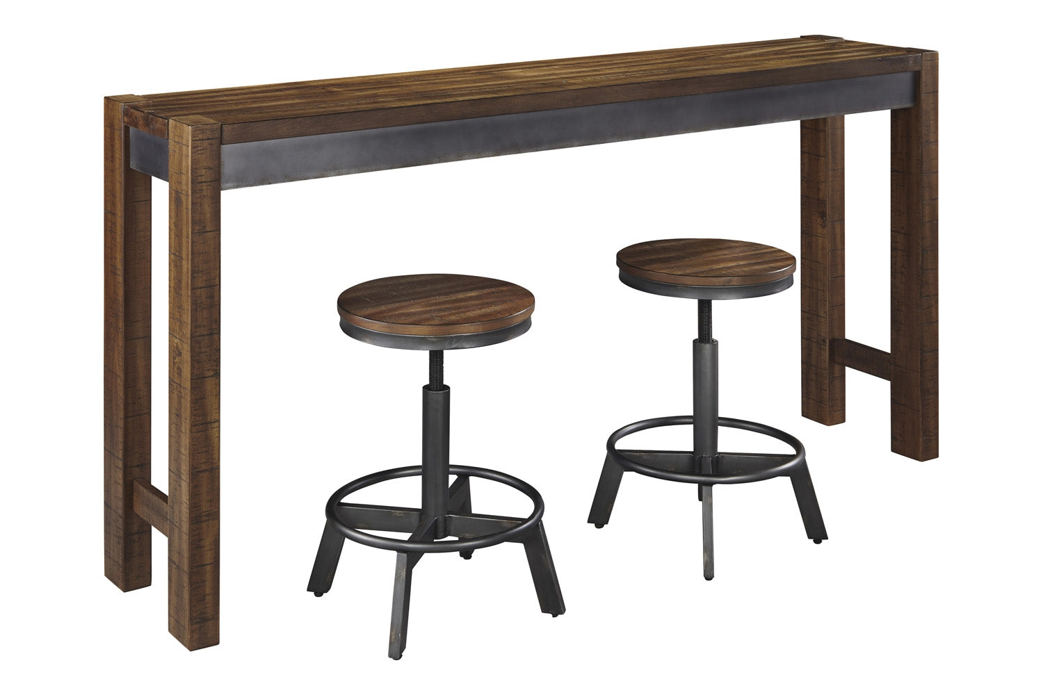 182295126:Torjin Sofa Bar Table in Brown, Image 2